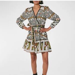 Cleobella long sleeve mini dress